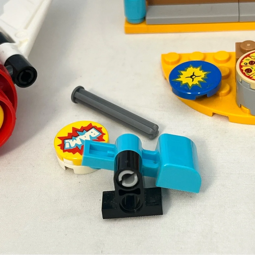 DC Lego 41231 Harley Quinn To The Rescue Cafe Partially Built Incomplete